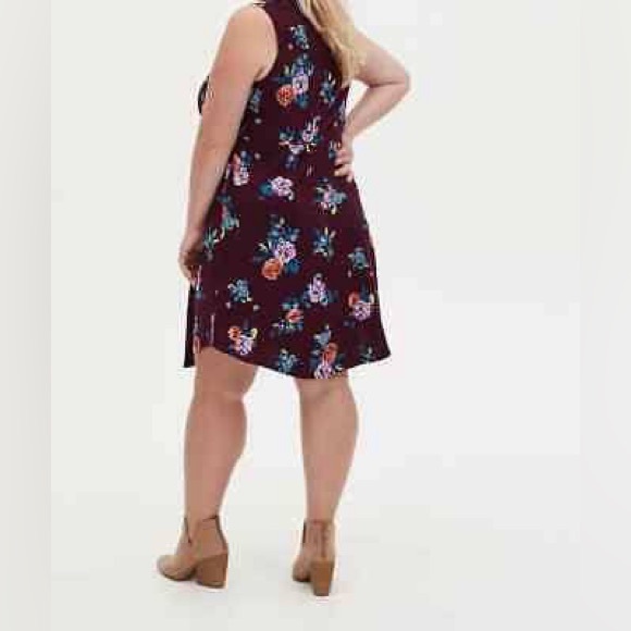 Torrid Harper Sleeveless Dress 0/12 - Picture 6 of 6